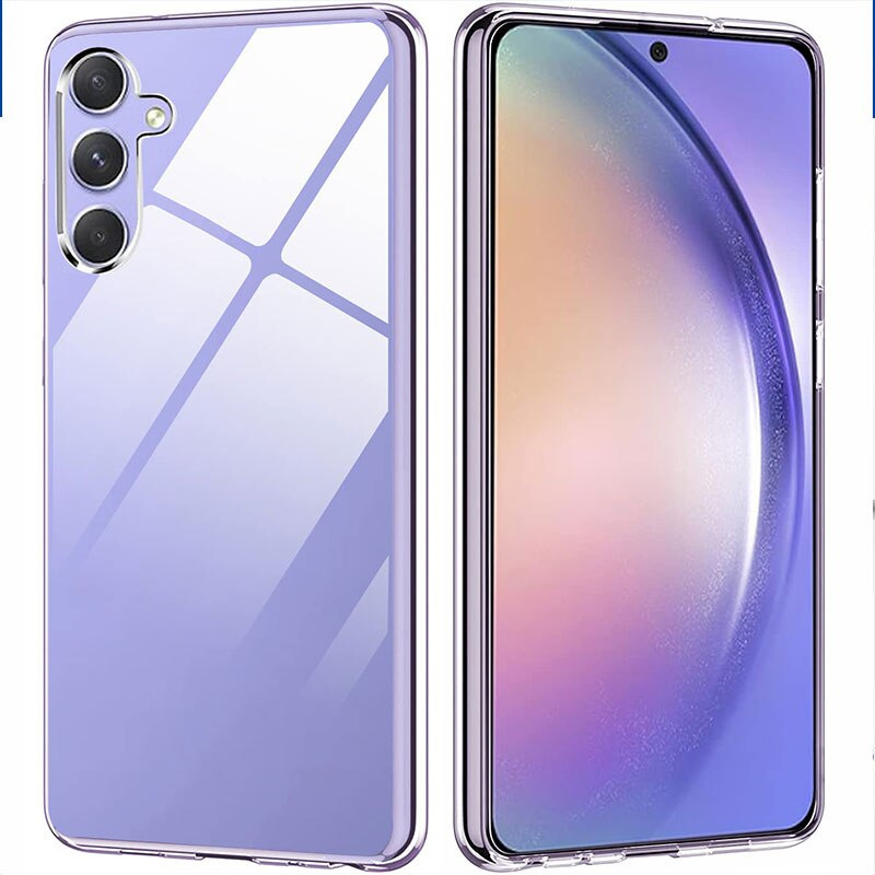Phone Cases Uae - スリムクリアケース三星銀河 A54 A34 A14 A24 5