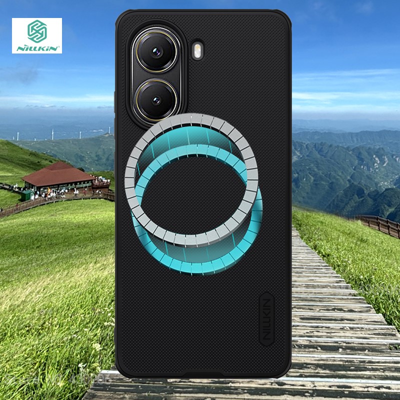 Matte Frosted Case - Poco X7 Pro用ケース NILLKIN フィットケース マグネット式