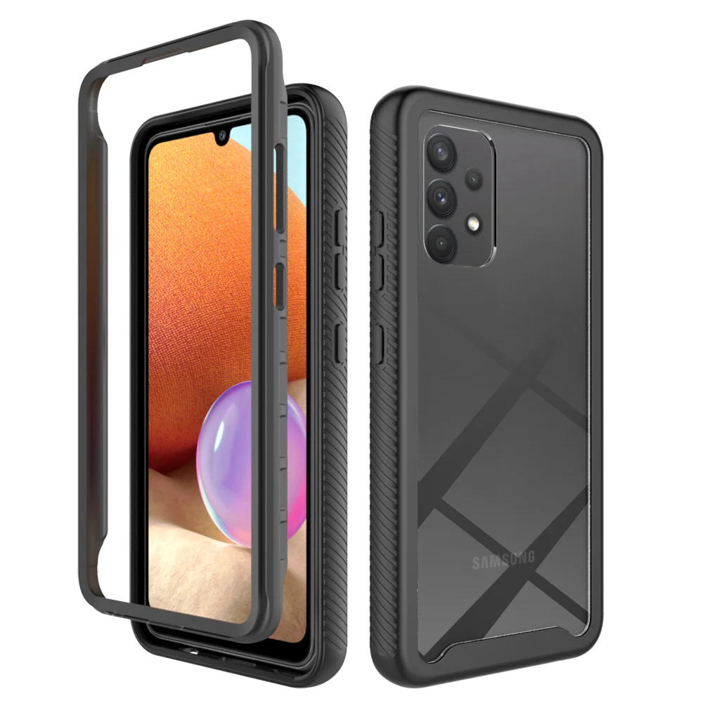 Phone Cases Uae - ハイブリッド頑丈な鎧耐衝撃ケース三星銀河 A12 A32 A52 A21s A51