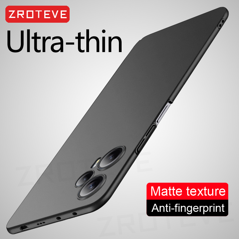 Phone Cases Uae - PocoF5ケース ZROTEVE 超薄型ハードPCマットカバー Xiaomi Poco F5