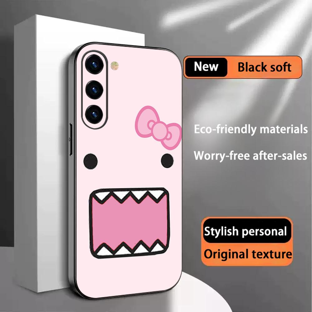 Cute Cartoon Case - かわいいドモくん新キャラクター漫画風スマホケース サムスン Galaxy S26 S25 S24