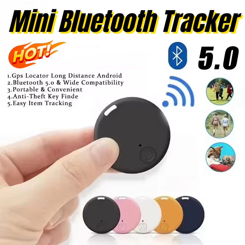 Phone Cases Android - 新しいトラッカー Bluetooth 5.0 GPS エアタグ紛失防止デバイスペット子供バッグ財布追跡 IOS