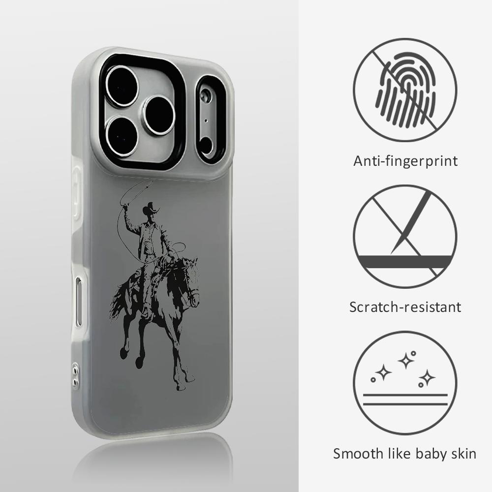 Phone Cases Transparent - ウエスタンカウボーイ柄スマホケース iPhone 17 16 15 14
