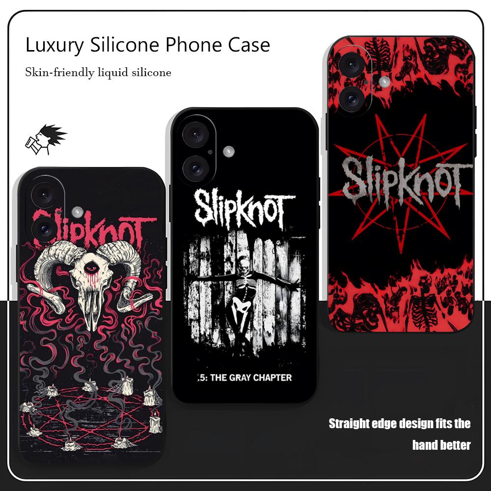 Phone Cases Iphone 16 Pro - S-Slipknot人気バンド iPhone 16 15 14 13