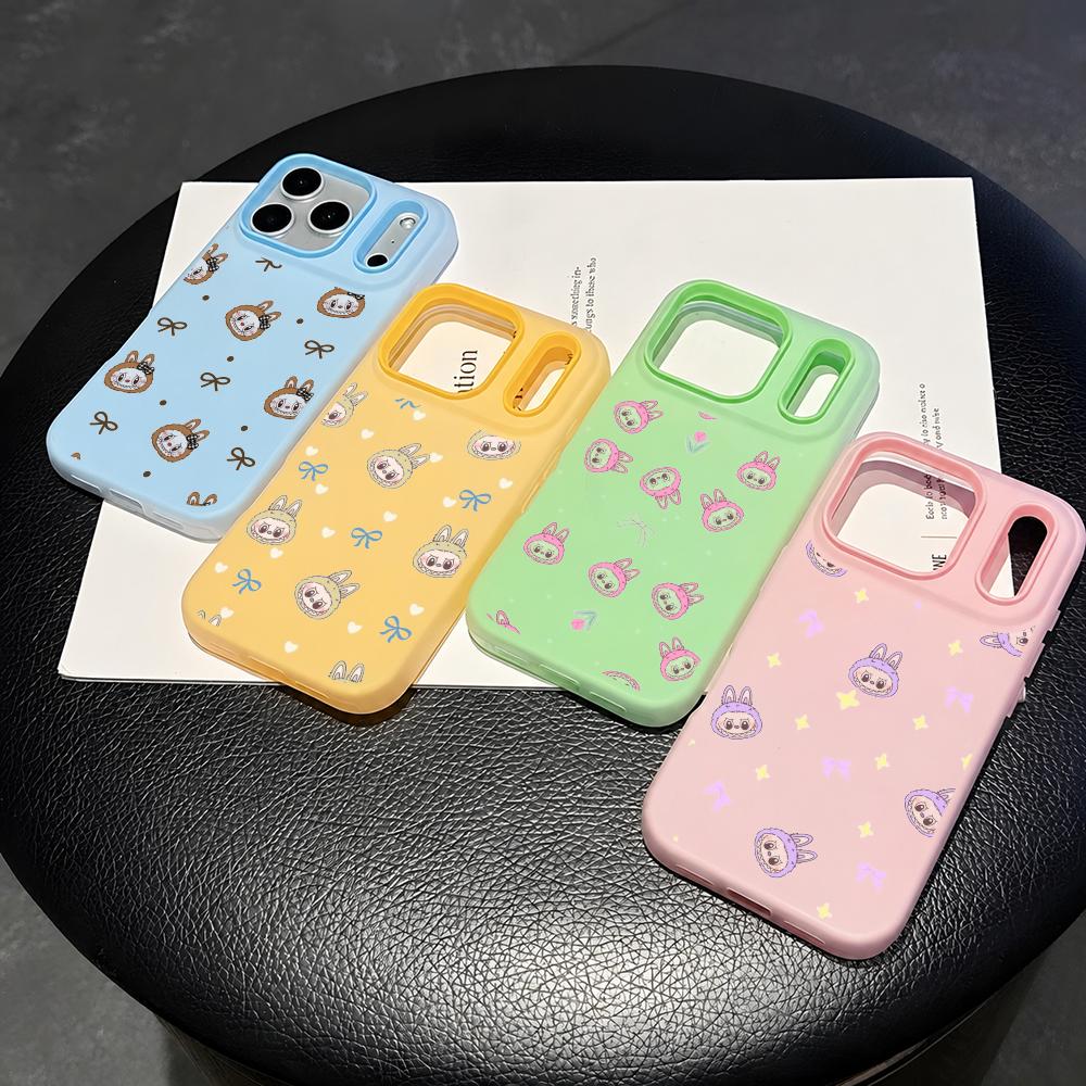 キュートでクールな漫画風ラブブスマホケース、2-in-1着脱 - Cute Cartoon Case のレビューと価格