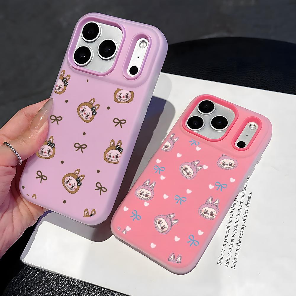 キュートでクールな漫画風ラブブスマホケース、2-in-1着脱 - Cute Cartoon Case のレビューと価格