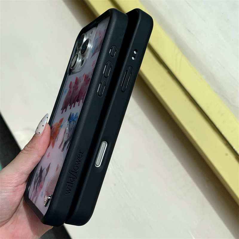 かわいい時計の鹿のスマホケース iPhone 16 Pro  - Phone Cases Wildflower のレビューと価格