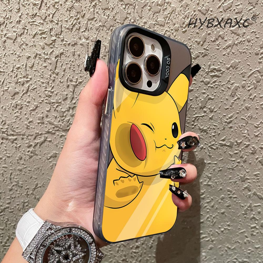 かわいい漫画風ポケモンピカチュウiPhoneケース iPho - Cute Cartoon Case のレビューと価格