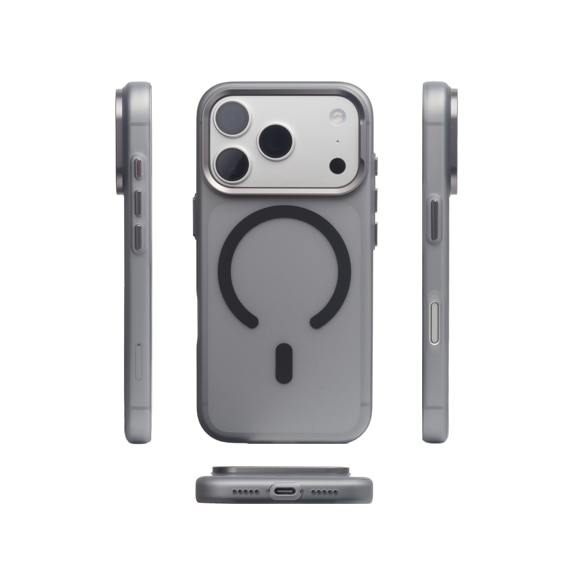 メタルレンズマットフロスト半透明Magsafe対応iPhon - Matte Frosted Case のレビューと価格