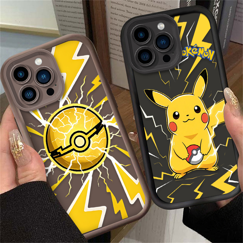 漫画風のかわいいポケモン ピカチュウ ソフトフォンケース i - Cute Cartoon Case のレビューと価格