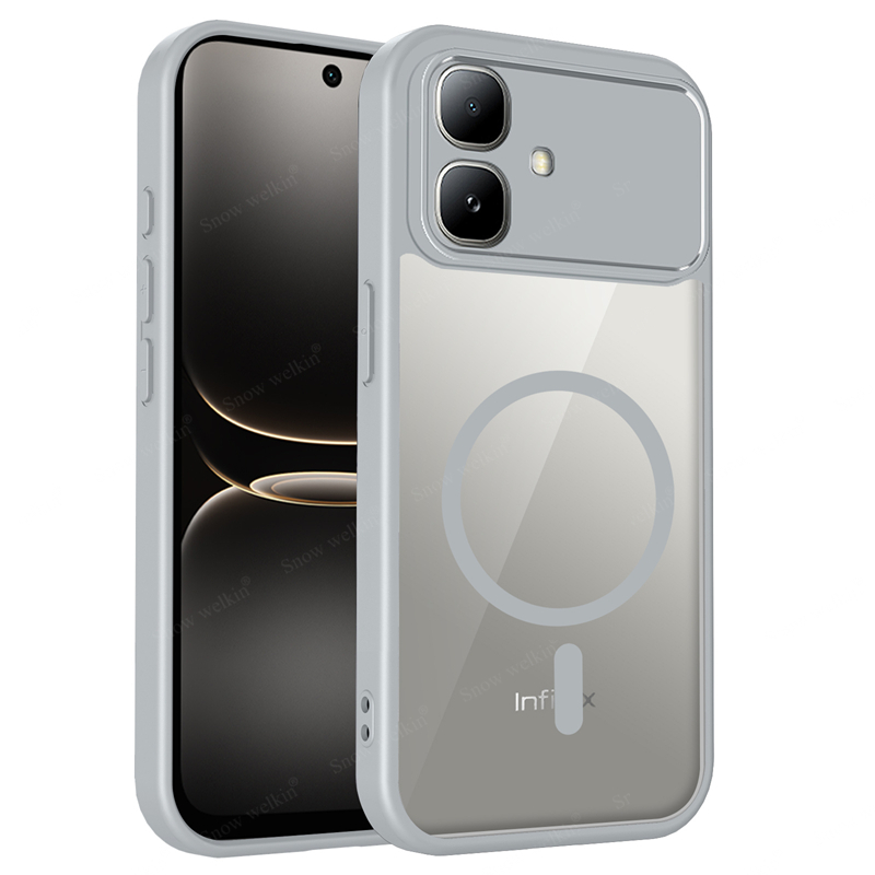 磁気透明シリコンケース Infinix Smart 20 S - Clear Magsafe Case のレビューと価格