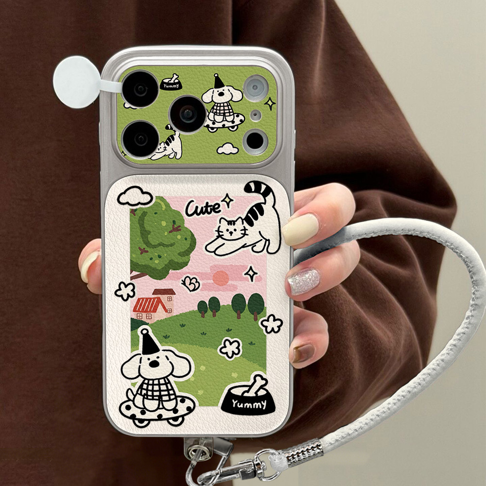 かわいい漫画風動物柄iPhoneケース iPhone 16  - Cute Cartoon Case のレビューと価格