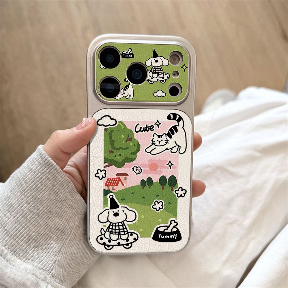 かわいい漫画風動物柄iPhoneケース iPhone 16  - Cute Cartoon Case のレビューと価格