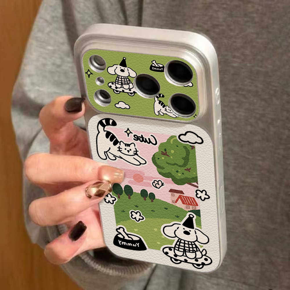 かわいい漫画風動物柄iPhoneケース iPhone 16  - Cute Cartoon Case のレビューと価格