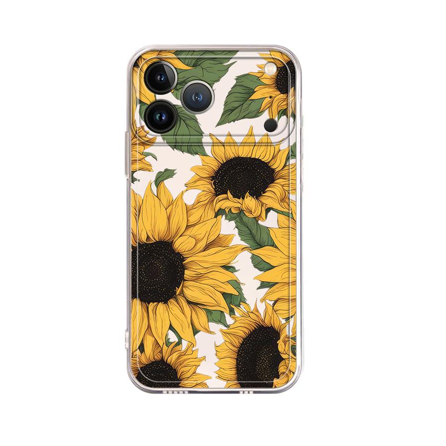 かわいいひまわり柄ケース Apple iPhone 17 P - Phone Cases Transparent のレビューと価格
