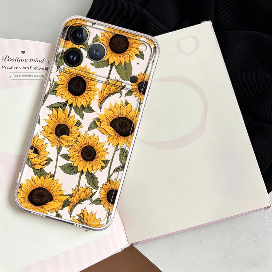 かわいいひまわり柄ケース Apple iPhone 17 P - Phone Cases Transparent のレビューと価格