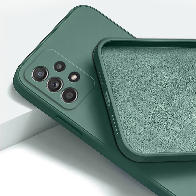 オリジナル正方形液体シリコーンケース三星銀河 A22 A32 - Phone Cases Uae のレビューと価格
