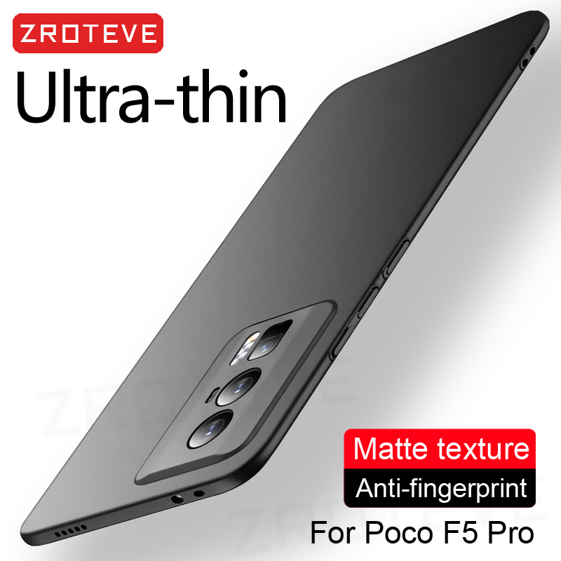 PocoF5ケース ZROTEVE 超薄型ハードPCマットカ - Phone Cases Uae のレビューと価格