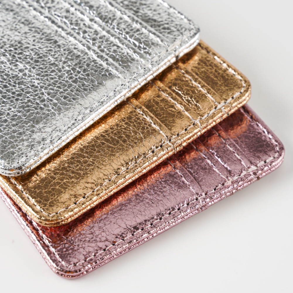 10cm×8cm 薄型レザーカードホルダーケース 男女兼用  - Slim Card Slot Case のレビューと価格