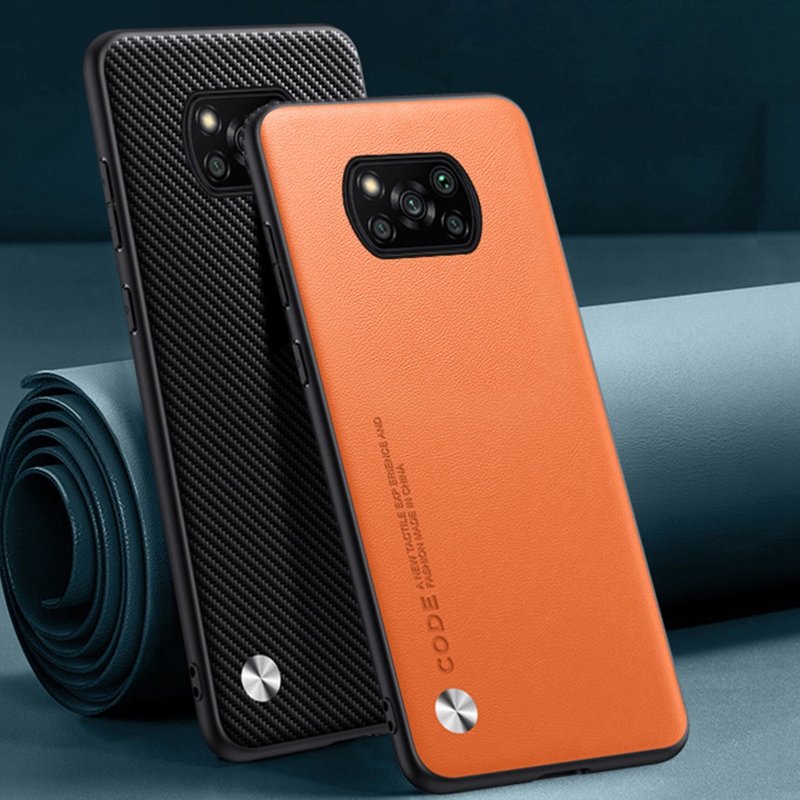 高級 Pu レザーケースシャオ mi ポコ X3 プロマット - Phone Cases Uae のレビューと価格