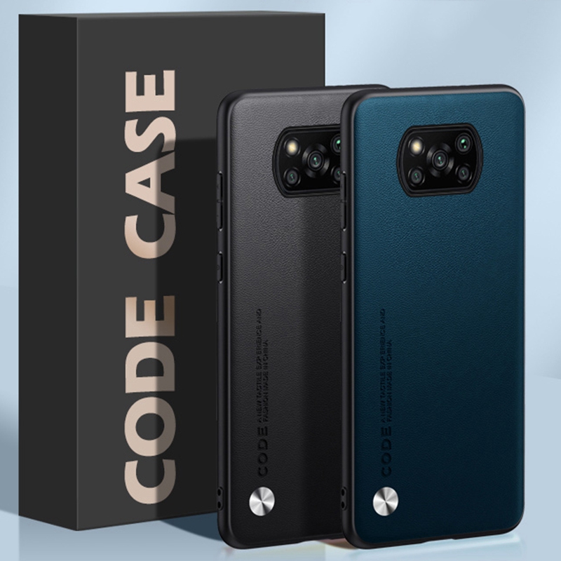 高級 Pu レザーケースシャオ mi ポコ X3 プロマット - Phone Cases Uae のレビューと価格