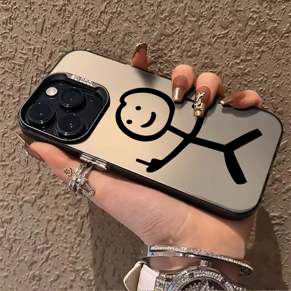 かわいい漫画マッチマン柄のXiaomi Mi Lite 5G - Cute Cartoon Case のレビューと価格