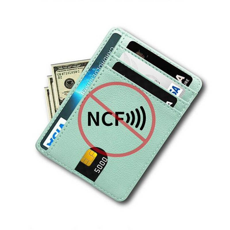 8 スロットスリム RFID ブロッキングレザー財布クレジッ - Slim Card Slot Case のレビューと価格