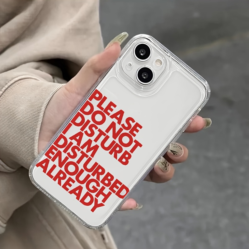 クールな英語の単語入りスマホケース iPhone 17 18 - Phone Cases Transparent のレビューと価格