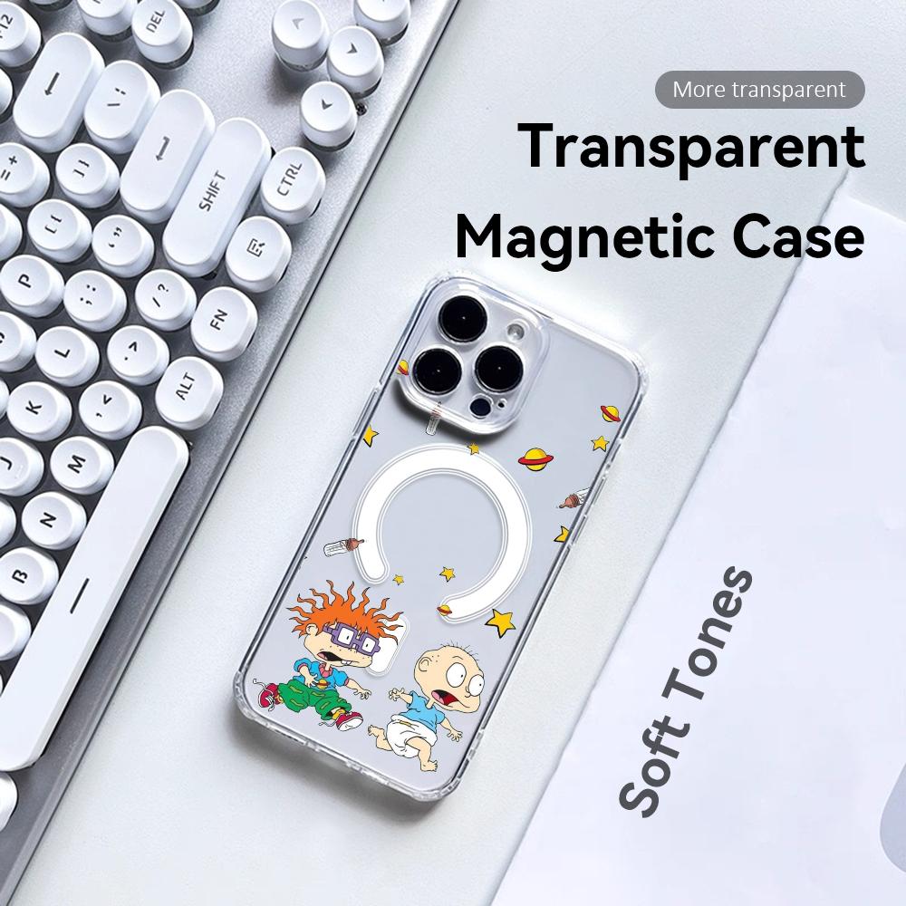 アニメ「ラグラッツ」iPhoneケース iPhone 17  - Clear Magsafe Case のレビューと価格