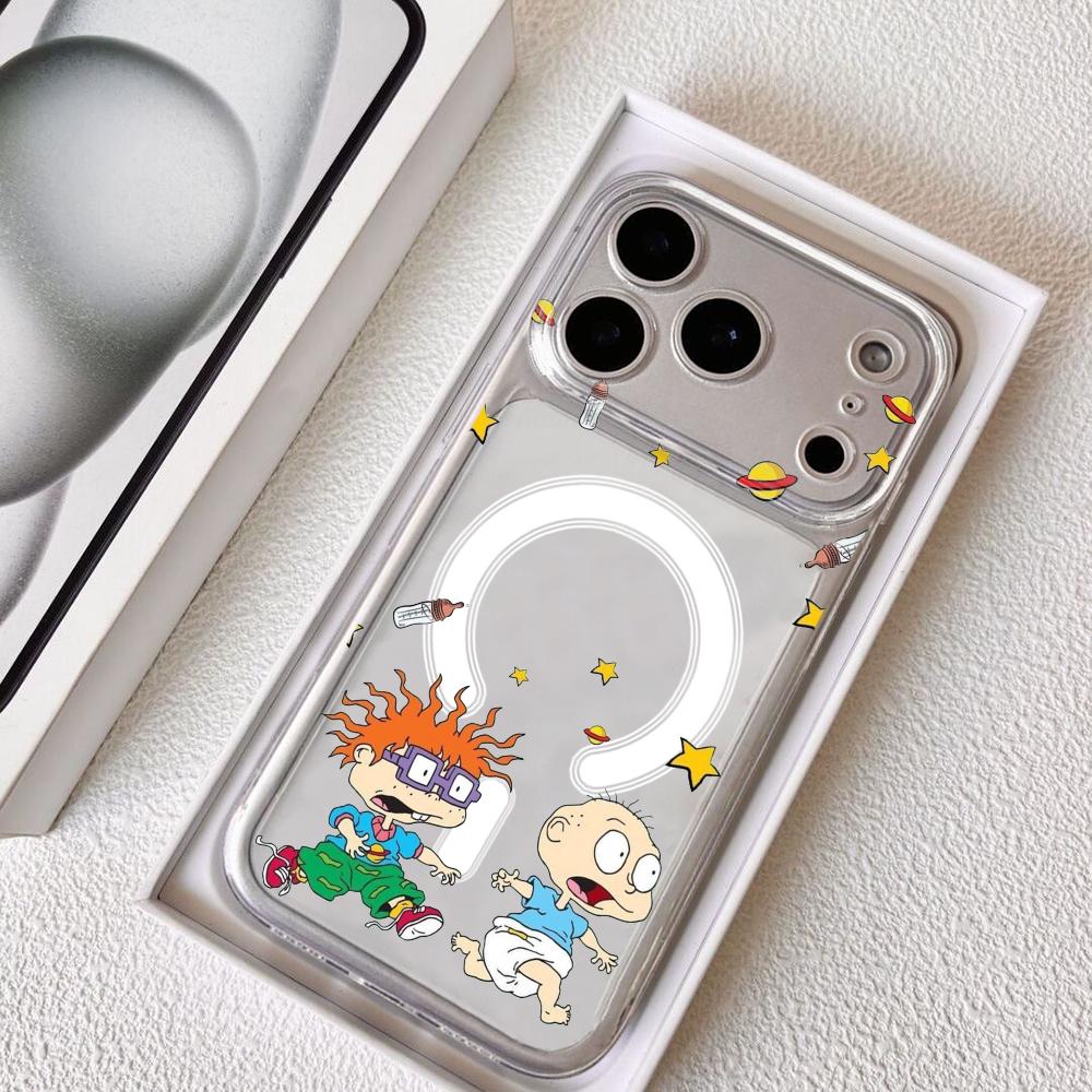 アニメ「ラグラッツ」iPhoneケース iPhone 17  - Clear Magsafe Case のレビューと価格