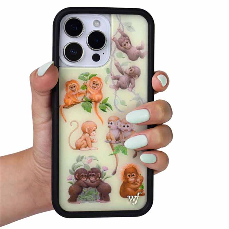 ワイルドフラワー INS モンキービズ iPhoneケース  - Phone Cases Wildflower のレビューと価格