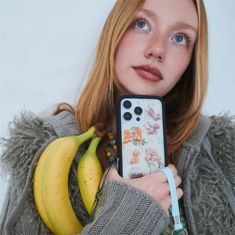 ワイルドフラワー INS モンキービズ iPhoneケース  - Phone Cases Wildflower のレビューと価格