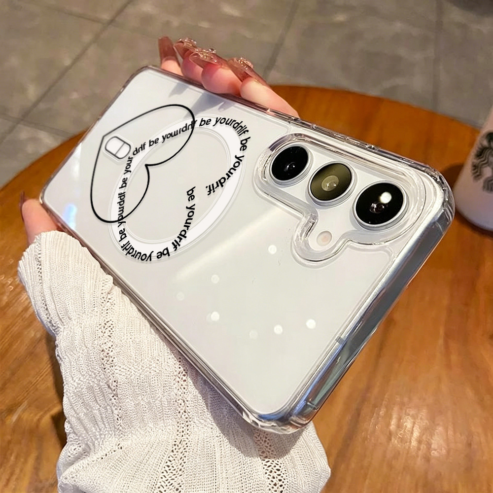MagSafe対応 ハート型スマホケース Samsung S - Clear Magsafe Case のレビューと価格