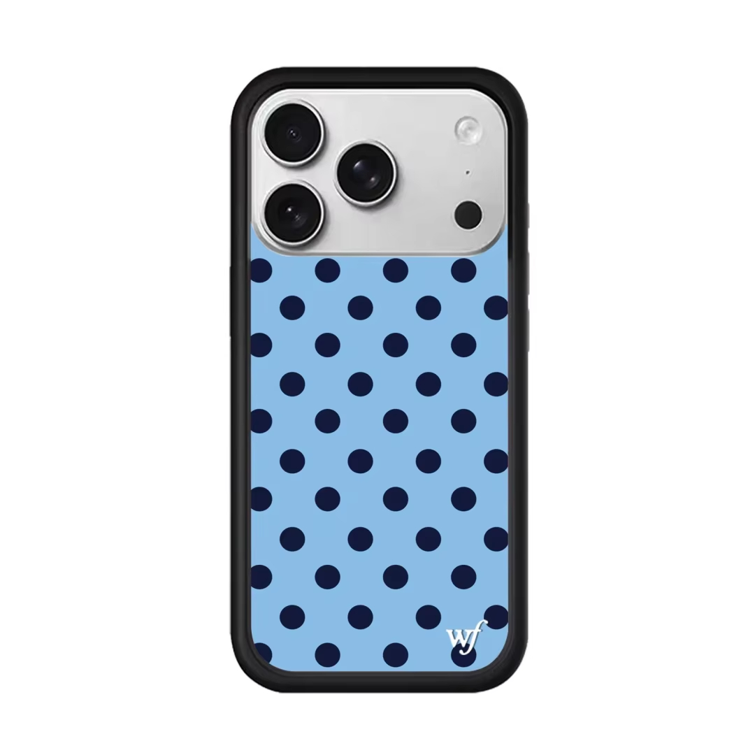 ワイルドフラワー柄のファッションポルカドットiPhoneケー - Phone Cases Wildflower のレビューと価格
