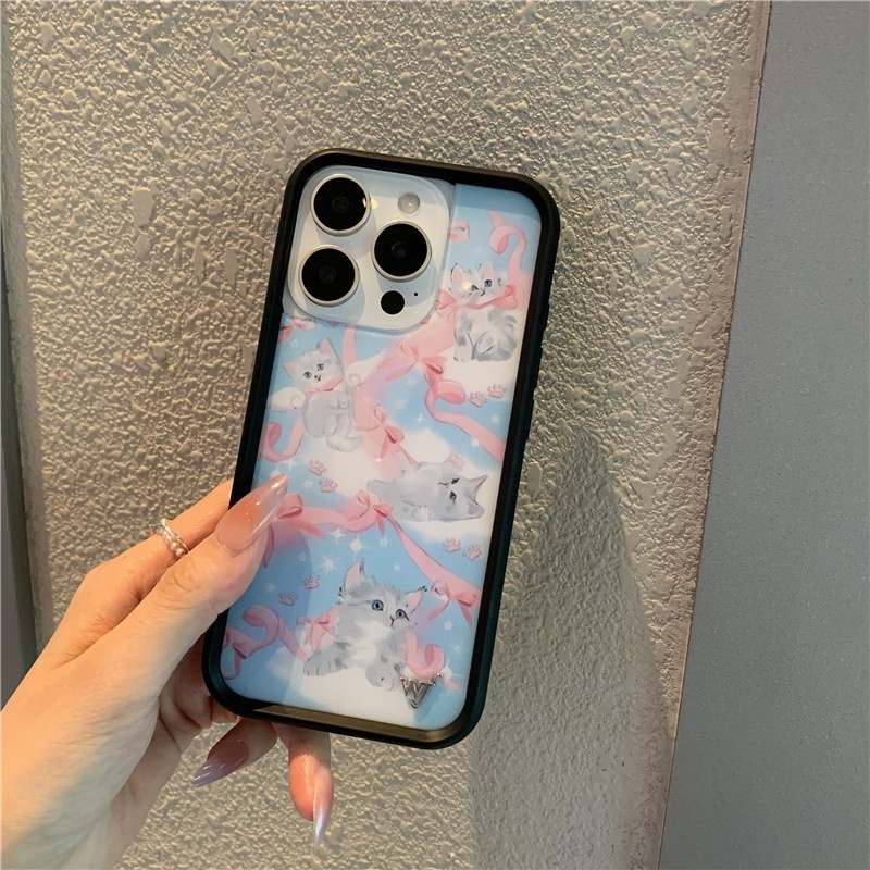 ワイルドフラワー漫画猫柄iPhoneケース iPhone 1 - Phone Cases Wildflower のレビューと価格