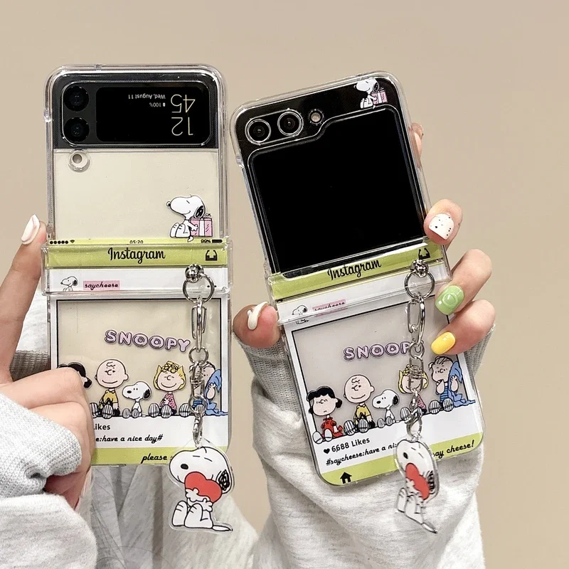 かわいい漫画スヌーピーチャーリーブラウン透明電話ケース サム - Cute Cartoon Case のレビューと価格