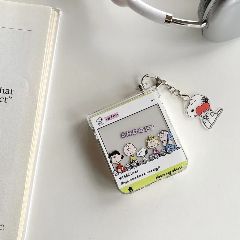 かわいい漫画スヌーピーチャーリーブラウン透明電話ケース サム - Cute Cartoon Case のレビューと価格
