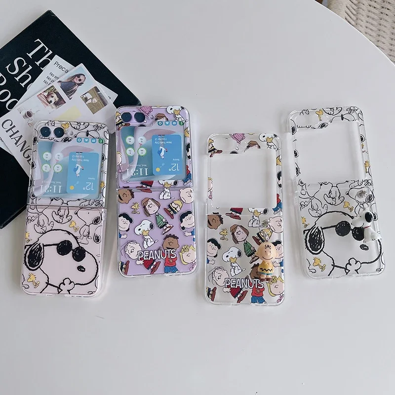 かわいい漫画スヌーピーチャーリーブラウンピーナッツ透明電話ケ - Cute Cartoon Case のレビューと価格