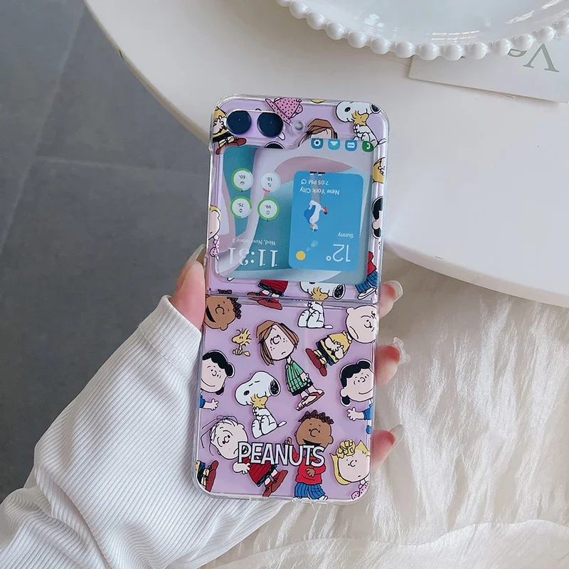 かわいい漫画スヌーピーチャーリーブラウンピーナッツ透明電話ケ - Cute Cartoon Case のレビューと価格