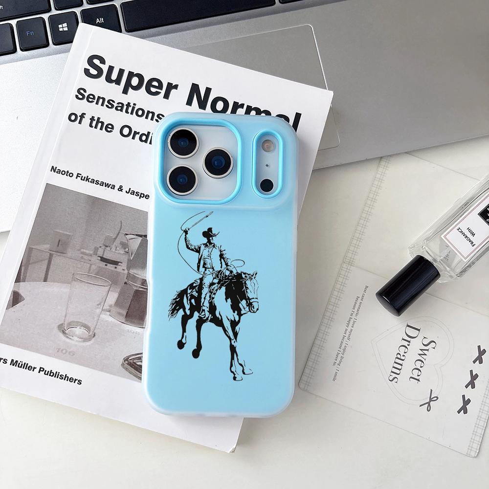 ウエスタンカウボーイ柄スマホケース iPhone 17 16 - Phone Cases Transparent のレビューと価格
