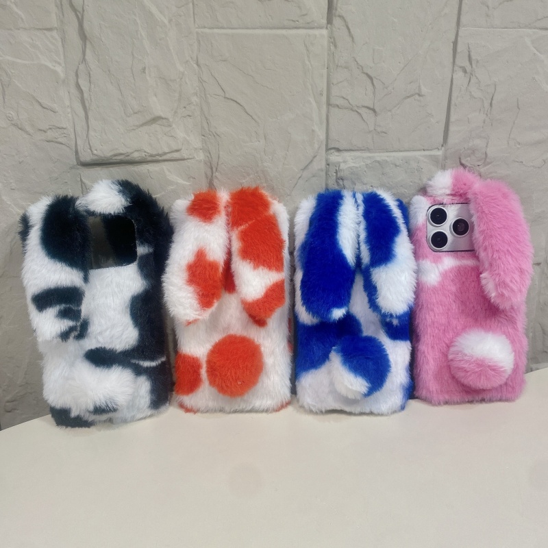 可愛いウサギデザインのふわふわスマホケース iPhone 1 - Phone Cases Iphone 16 Pro のレビューと価格