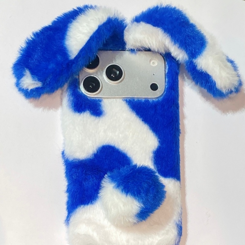 可愛いウサギデザインのふわふわスマホケース iPhone 1 - Phone Cases Iphone 16 Pro のレビューと価格