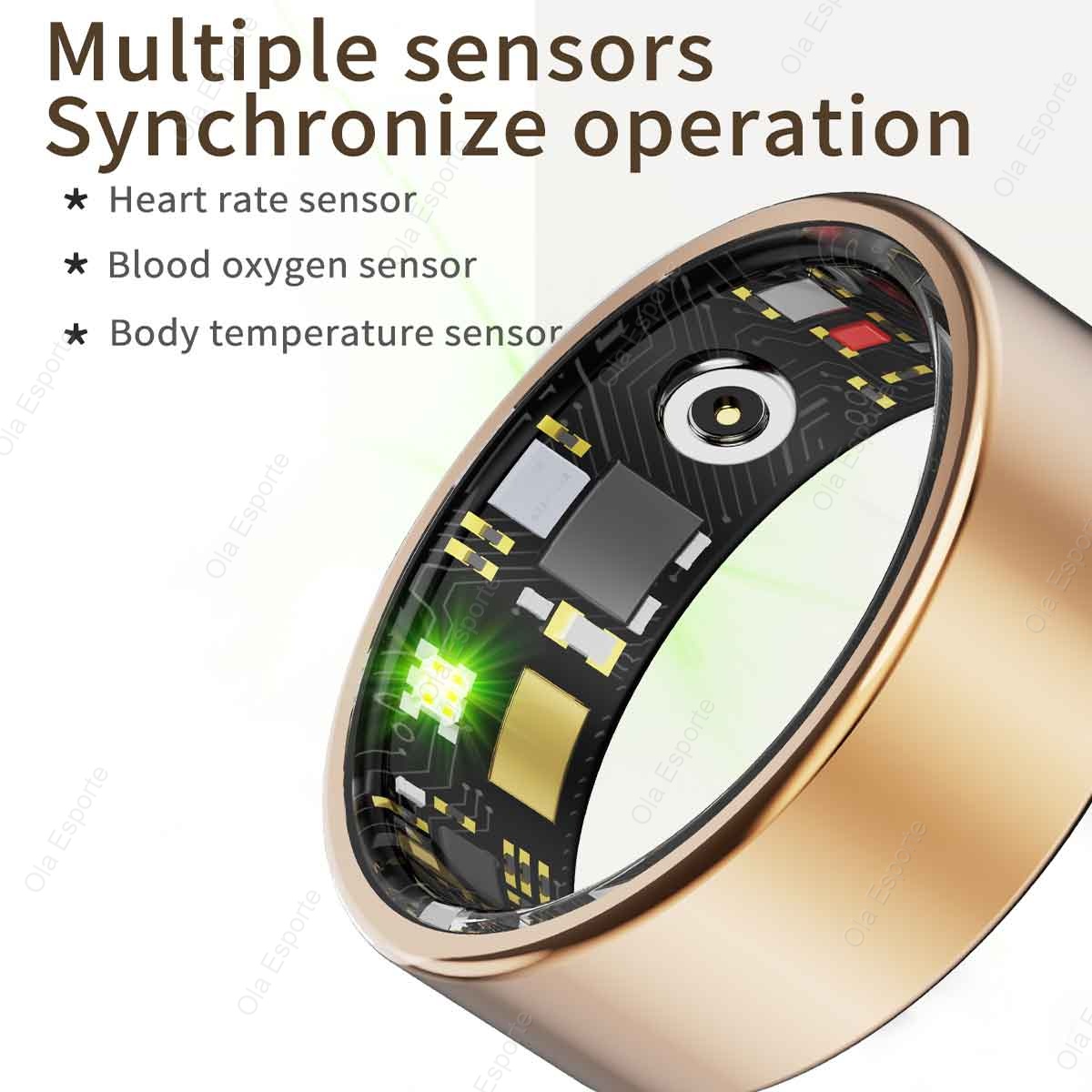2026年新型多機能スマートリング 男女兼用 充電ケース付き - Phone Cases Android のレビューと価格